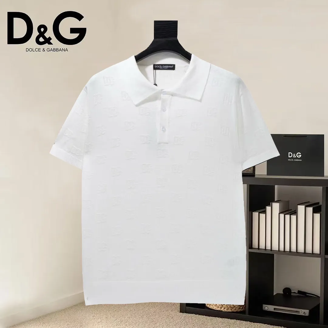 【 】 🐝（ ） DG 25ss OS Versatile ：100% : White Black Size：S M L XL